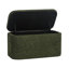 Repose-pieds rectangulaire en velours avec repose-pieds-1662701803