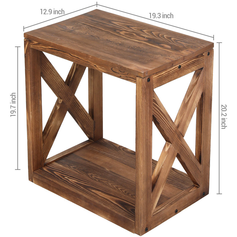Bedside Table, Brown