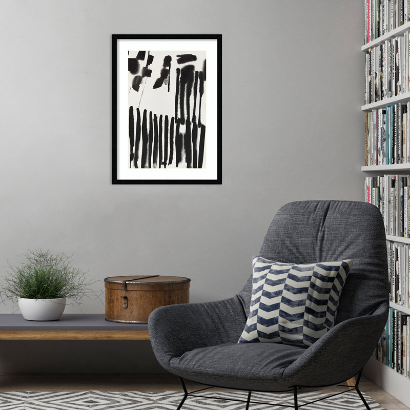 «Piano Rhythm II» par PI Studio, reproduction d'art encadrée sur bois, H 25 po x l 19 po