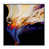 White Floater Framed