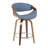 Archaimbaud Swivel Upholstered Counter Stool-23039384-23039386