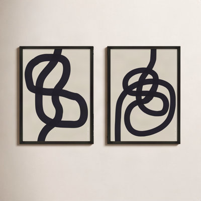 Bombay "Intertwined" 2-Piece Print Set