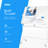 Free-Standing Magnetic Reversible Double Sided Mobile Whiteboard, 36" x 48"