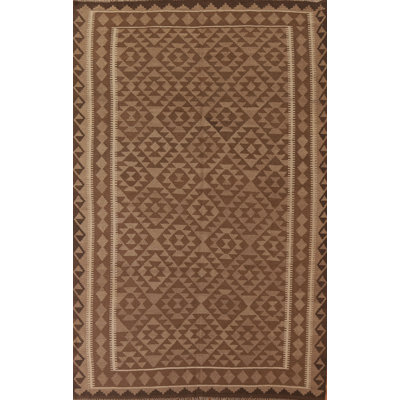 Tapis oriental géométrique Kilim 7 x 10