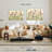 Harnek Hollyhocks Row Cool-107680652