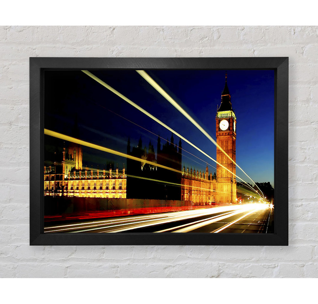 London Big Ben Lichter - Druck