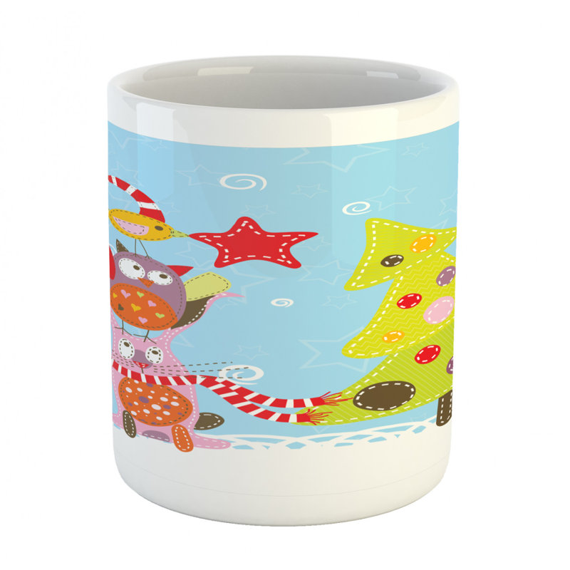 Grande tasse à café animaux best friends