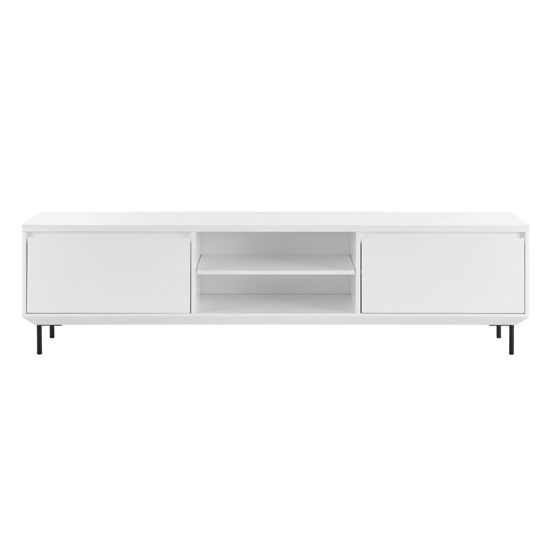 Console média Lita de 79 po, Blanc