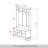 Raaghav Hall Tree 39.96'' Wide with Bench and Shoe Storage-828219890