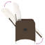 Ensemble de 2 chaises de jardin inclinables-243334824