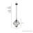 Stone Creek 1 - Light Globe Pendant-71472809