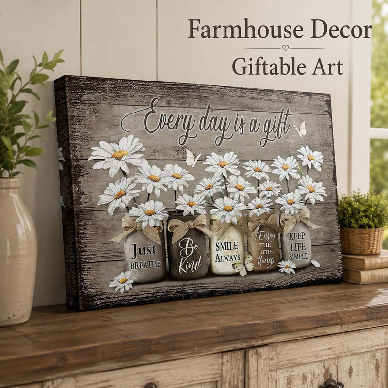 1 Piece Wrapped Canvas Wall Art, 30cm H x 40cm W