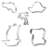 CookieCutter.com 5 -Piece Non-Stick Cookie Cutter