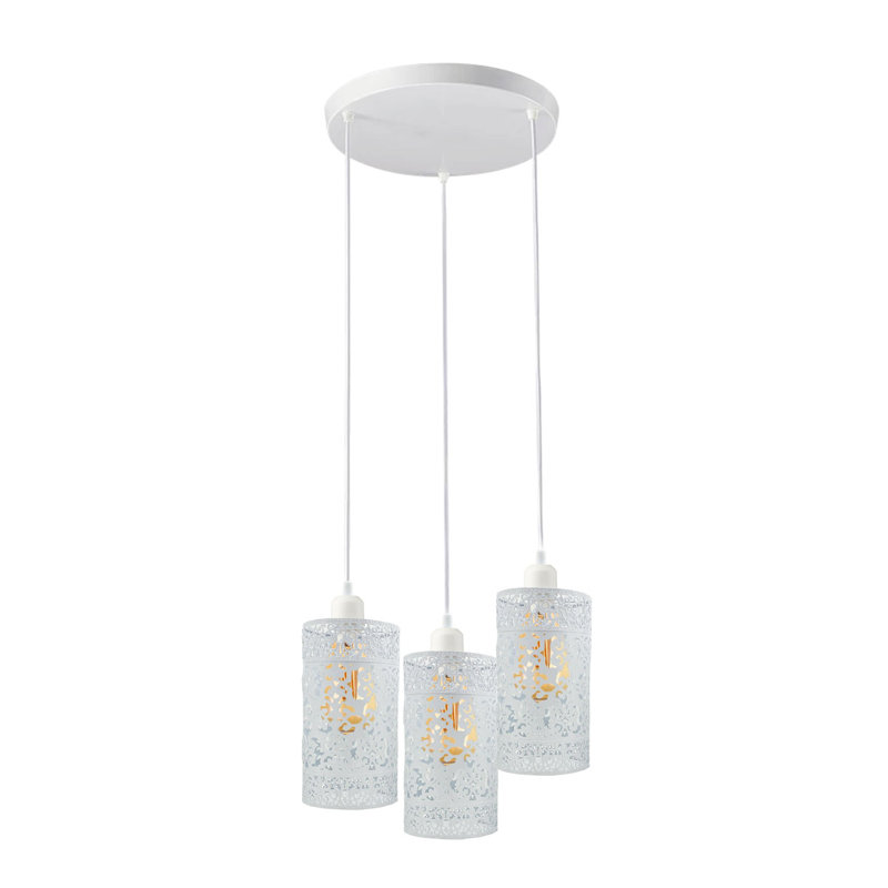 Modlin 3 - Light Cluster Pendant, White