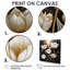 «Elegant Glam White Tulips In The Night», reproduction d'art murale fleur-686854268-686854265