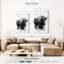 Bison Brampt noir et blanc-108505422