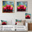 Cherry Eclipse 1 - Art mural cerise-449723278-449723268