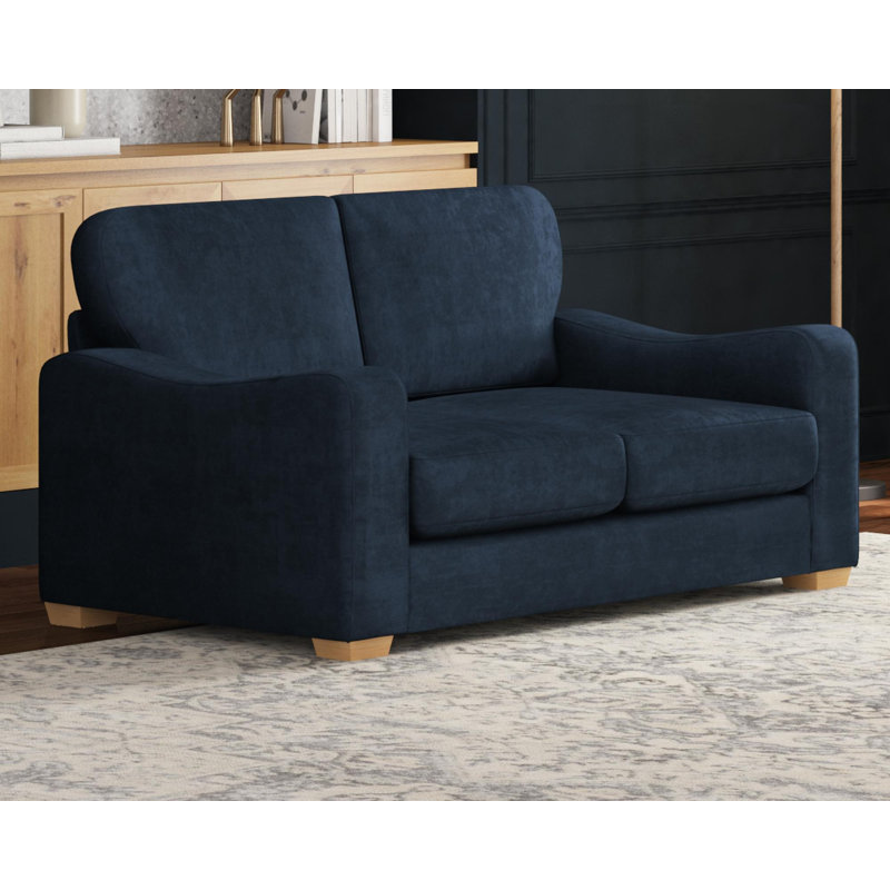 Theadford Two Seater, Fixed Back, Forest Green