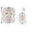 Transitional 4 Light Crystal Cage Chandelier-1308155862