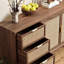 Nouveau buffet en rotin de style chinois