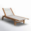 Montauk Sun-lounger Reclining Teak Chaise Lounge-1664188767