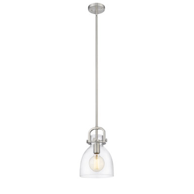 Luminaire suspendu sur tige 1 lumière Wimbush