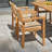 Baylis Solid Wood Outdoor Stacking Dining Armchair