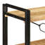 Mayhill 80cm H Steel Etagere Bookcase-156748965-156748966
