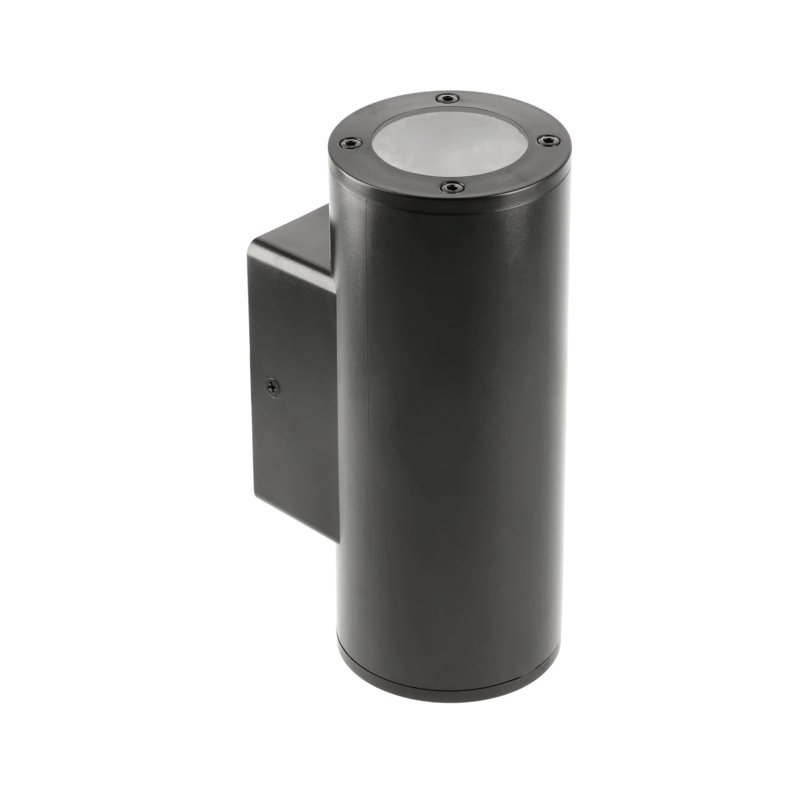 Brezhoneg 19cm H Outdoor Wall Lantern, Black