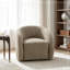 Chaise d'appoint pivotante rembourrée-135545915