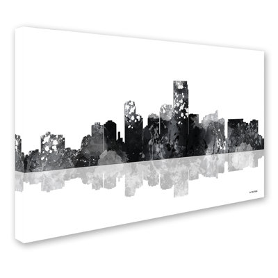 « jersey city new jersey horizon-1 », reproduction d’art sur toile tendue