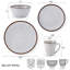 Barrett 16-Piece Stoneware Dinnerware Set, Service for 4