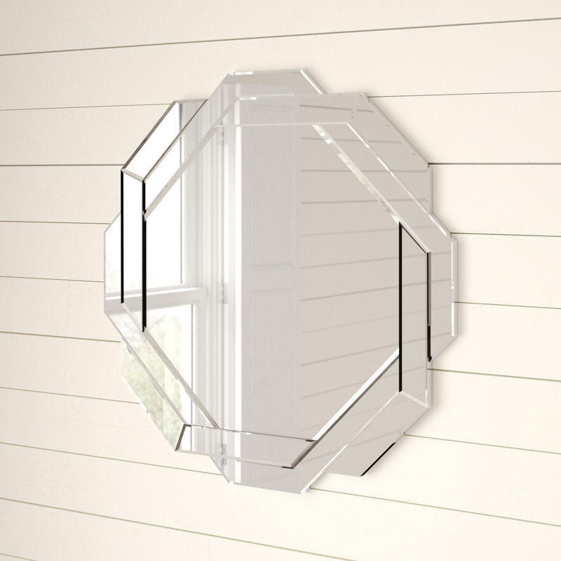Junction Octagonal Mirror - Small, 24" x 24"