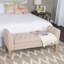 Alaitz Polyester Upholstered Storage Bench-24748772