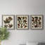 Feuilles d'automne IV - ensemble de 3 reproductions d'art sur toile-859521546-859521547
