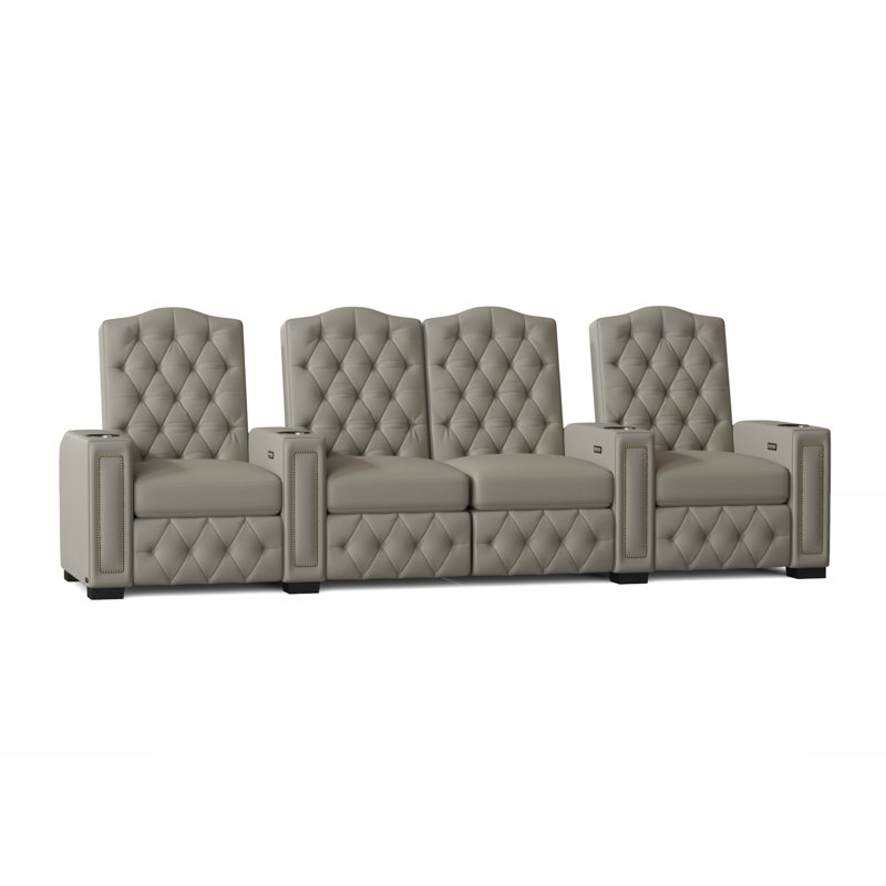 Rangée de sièges de cinéma Regal HR Series (rangée de 4), Gris classique