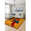 Tapis jaune tissé Mosso-371447810