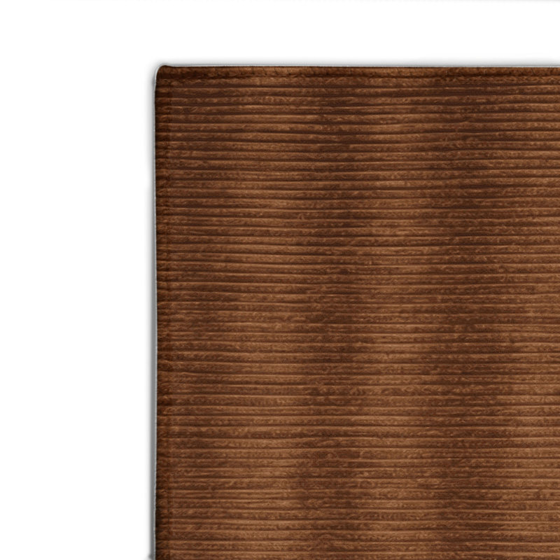 Tapis brun uni d'intérieur et d'extérieur, Rectangulaire 8 pi x 10 pi