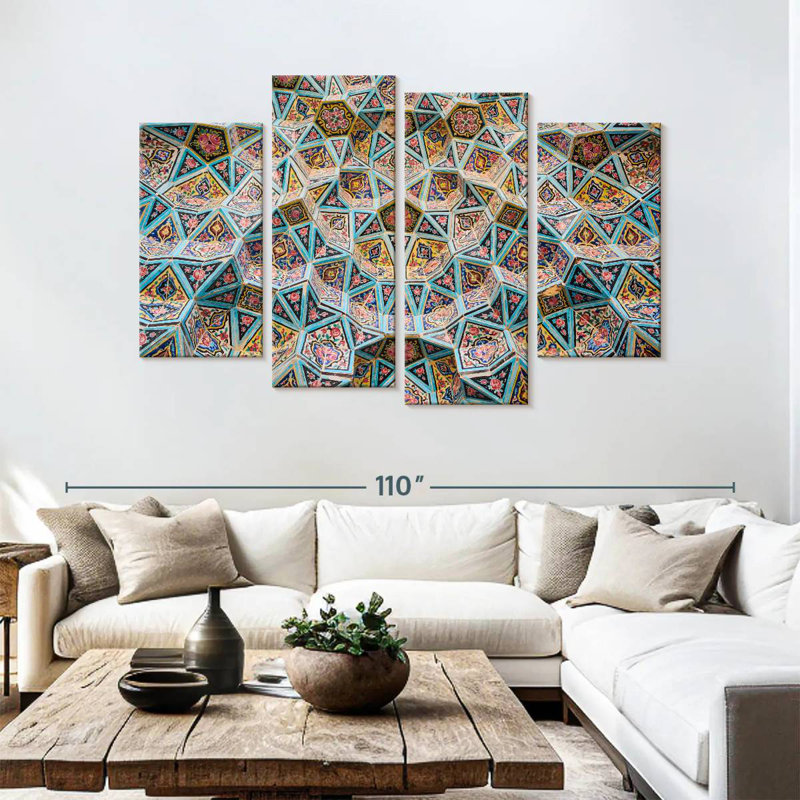 Lilie Nasir Al Molk Ceiling, 54" H x 84" W