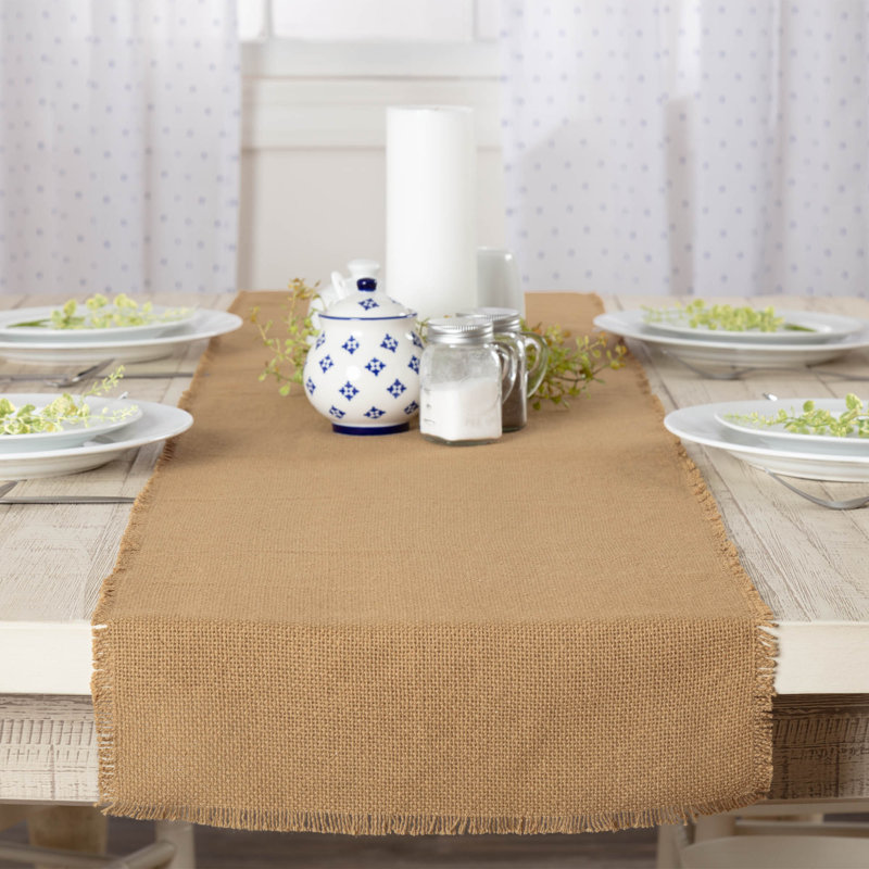 Mulley 100% Cotton Table Runner, 48" W x 13" D