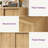 24 Pair Shoe Storage Cabinet With Fluted Sliding Door 6-Tier Shelves Freestanding Shoe Rack-2033175111
