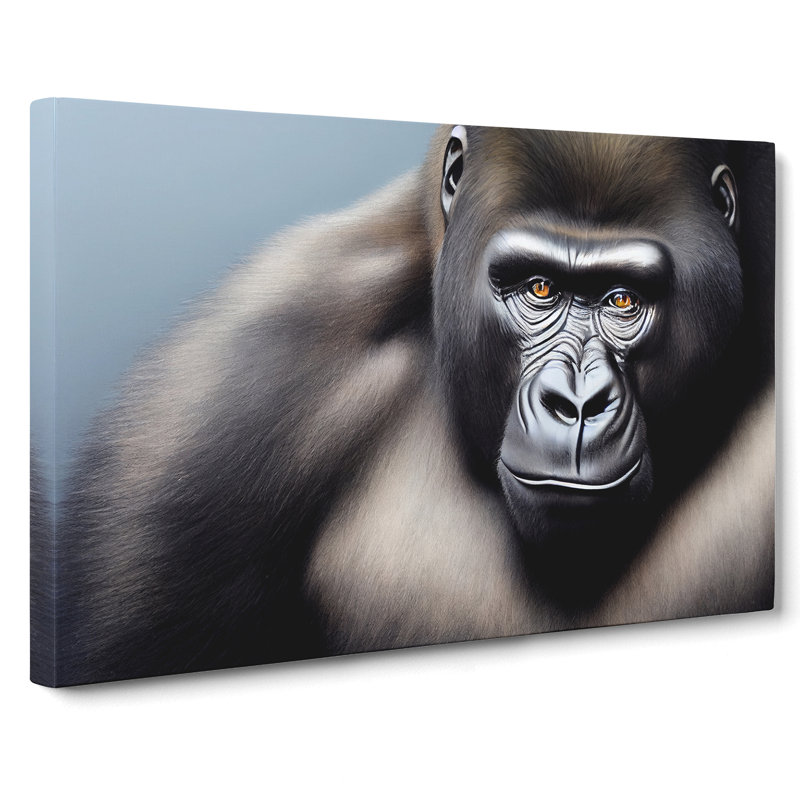 The Blessed Gorilla - Wrapped Canvas, 50cm H x 76cm W x 3cm D