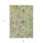HomeRoots Rectangle Machine Woven Area Rug