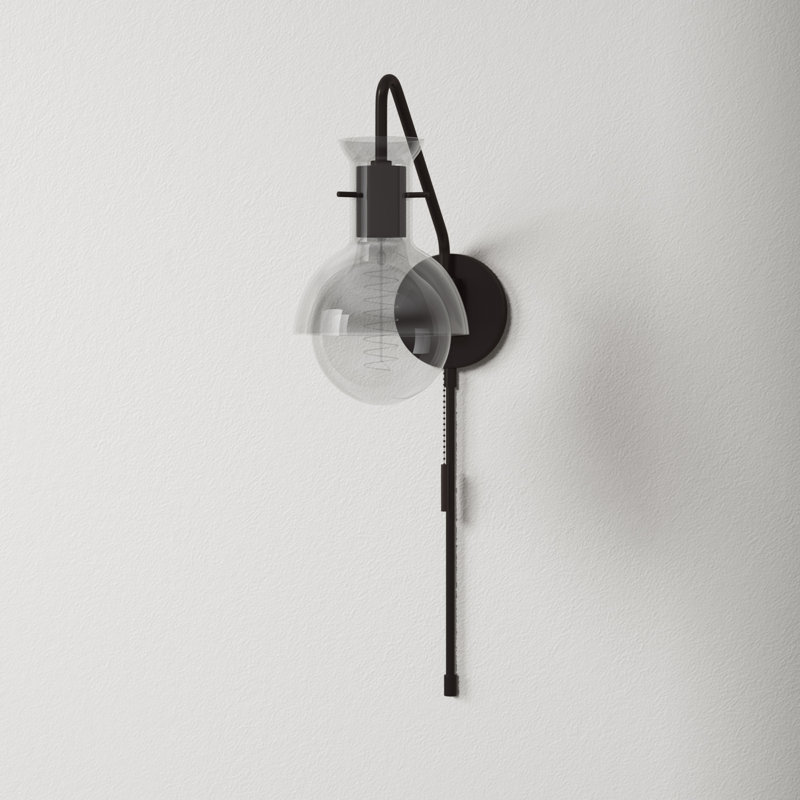 Luke Armed Sconce, Old Bronze