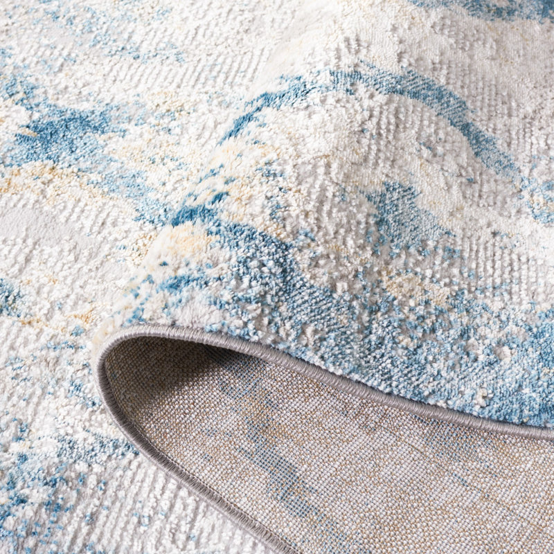 Carballido 500 Performance Abstract Rug, Rectangle 5'3" x 7'6"