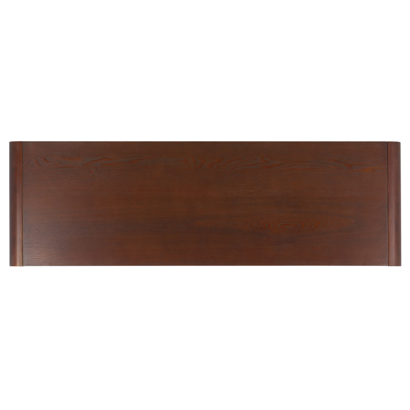 Omara Console Table, Brown