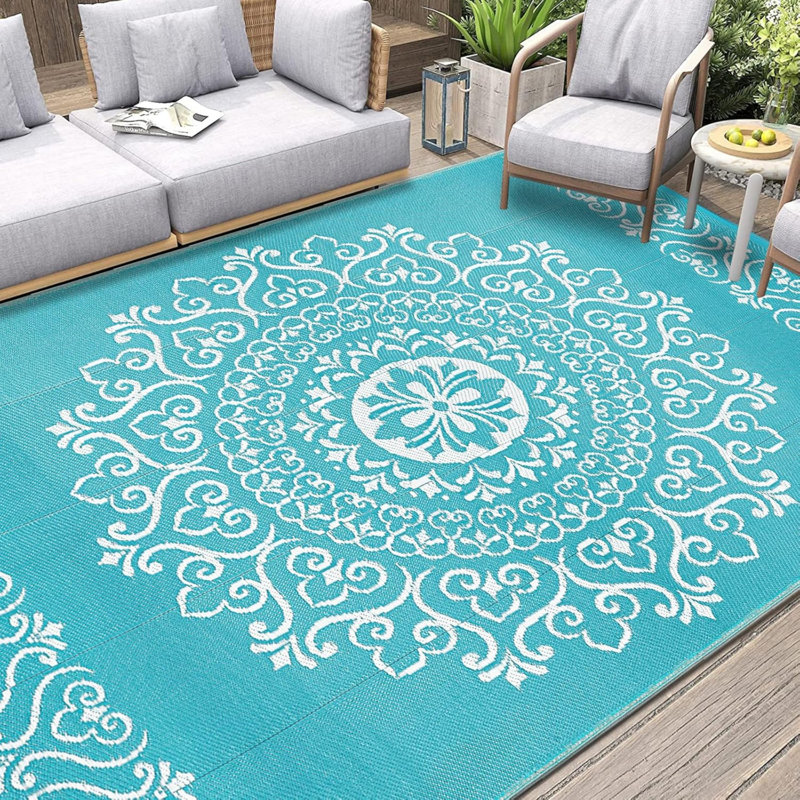 Outdoor Rug, Rectangle 6' x 9'