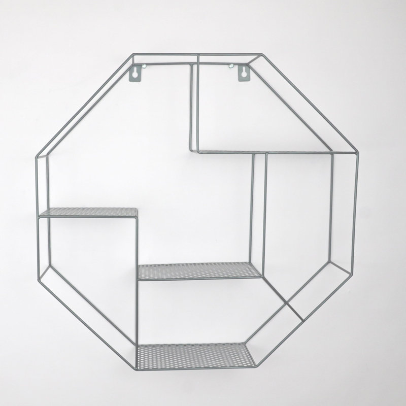 50cm W Metal Wall Mounted Shelving Unit
