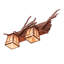 Rustic Lodge 2 - Light Vanity Light