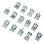 Universal Top Mount Sink Mounting Clip Kit